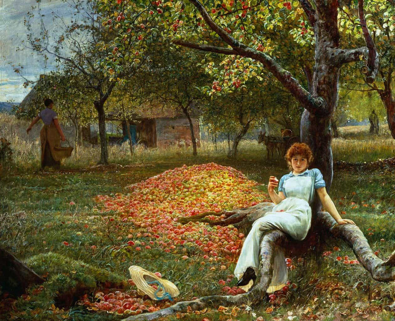 The Cider Orchard. Robert Walker Macbeth