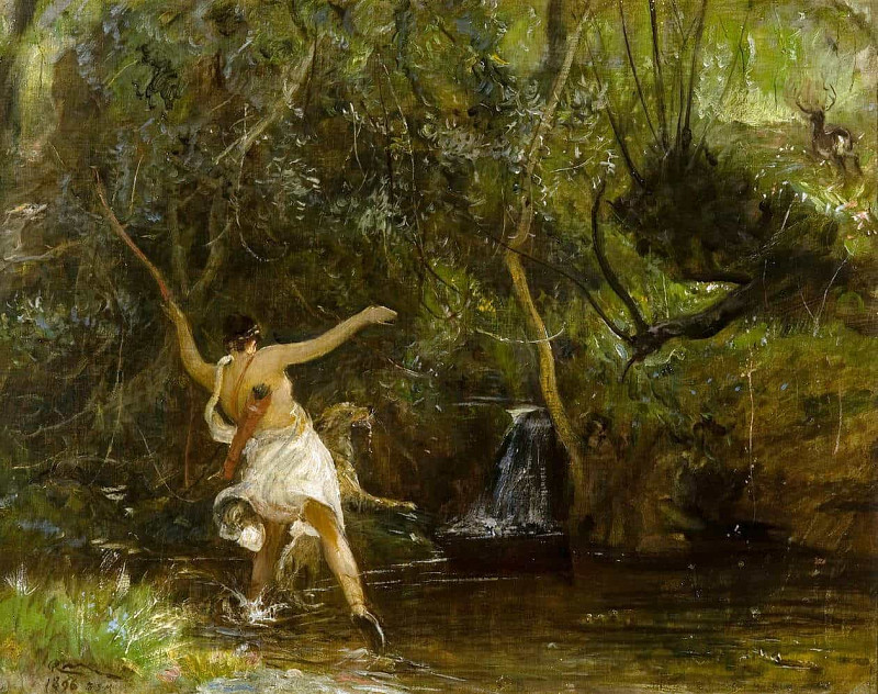 Diana Hunting. Robert Walker Macbeth