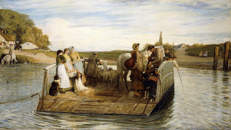 The Ferry. Robert Walker Macbeth