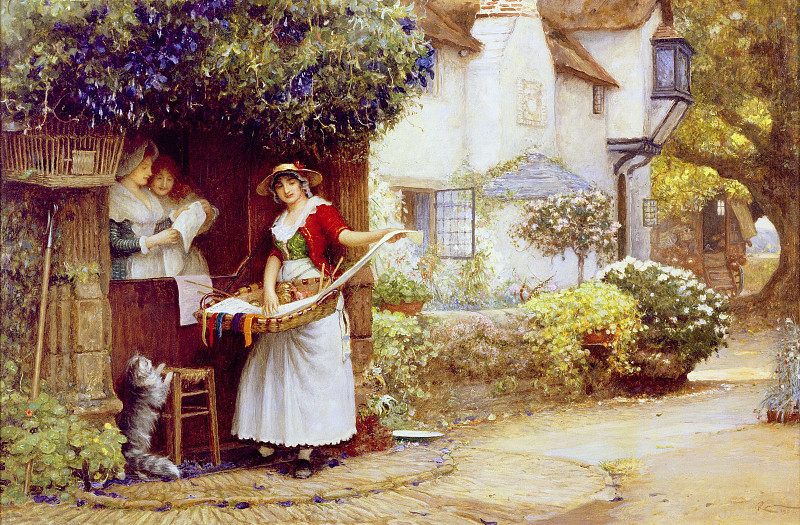 The Ballad Seller. Robert Walker Macbeth