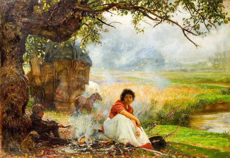 Gypsy Girl. Robert Walker Macbeth