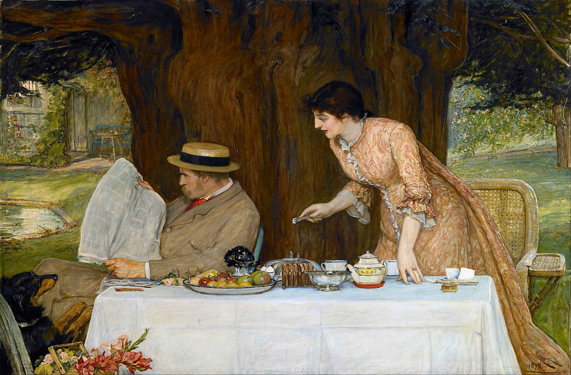 Our First Tiff. Robert Walker Macbeth