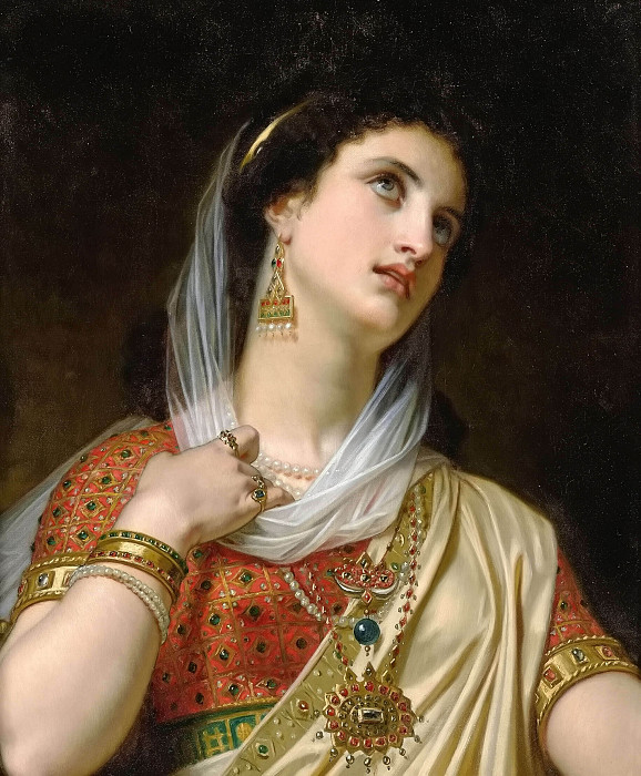 Queen Esther. Hugues Merle