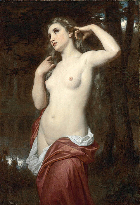 The Bather. Hugues Merle