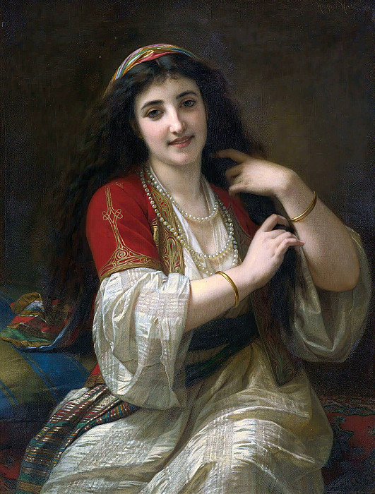 A Turkish Beauty. Hugues Merle