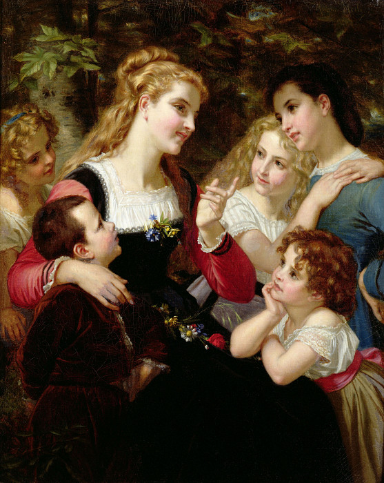 The Storyteller. Hugues Merle