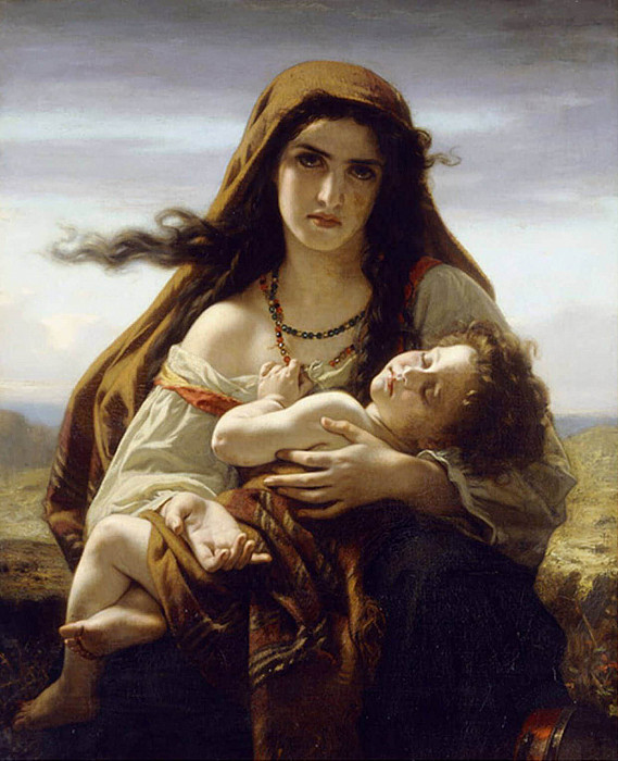 Mother and Child. Hugues Merle