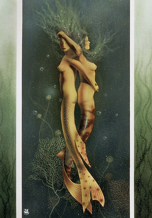 Mermaid Maryanne et Seasons. David Delamare