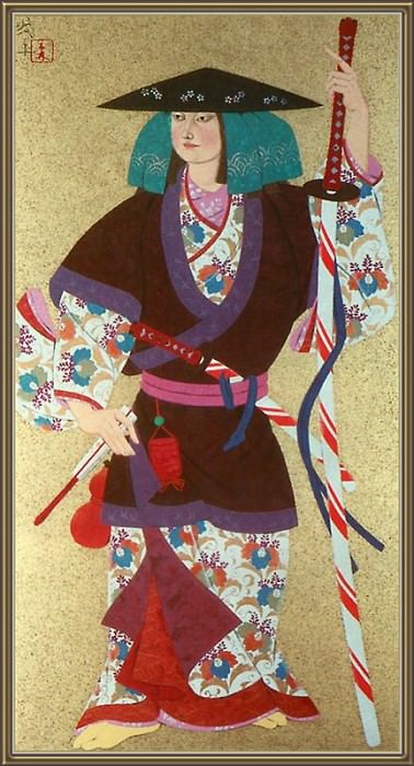 Идзумо-но-Окуни, создатель театра Кабуки. Кохеи Морита