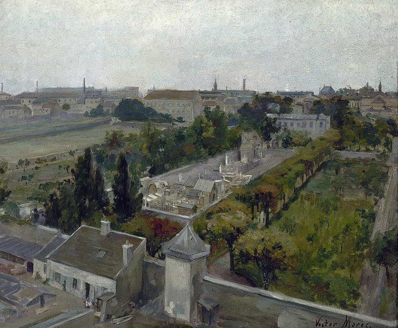 Кладбище Пикпюс и Поле мучеников, где были похоронены жертвы Революции, гильотинированные у Тронных ворот. Виктор Марек