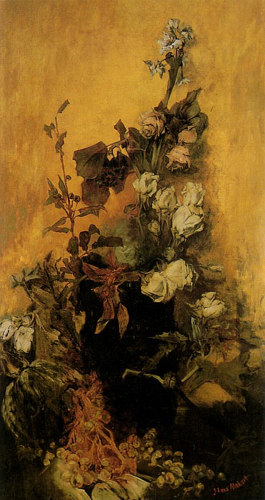 Натюрморт с розами. Ханс Макарт