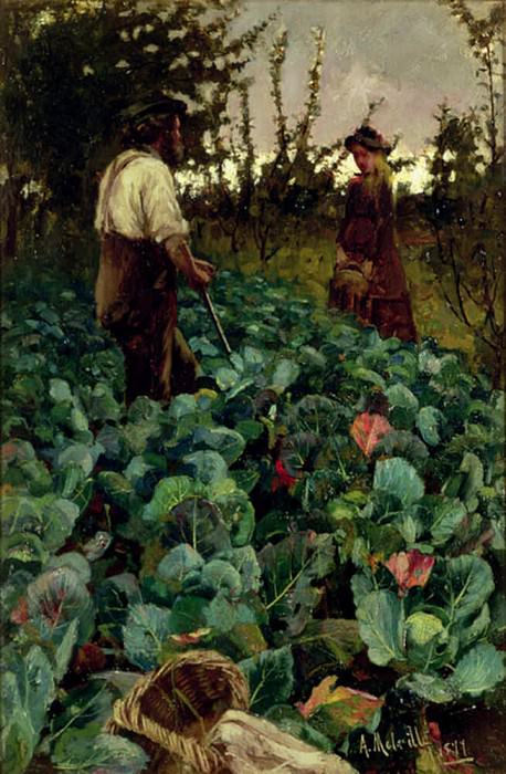 Cabbage Garden. Arthur Melville