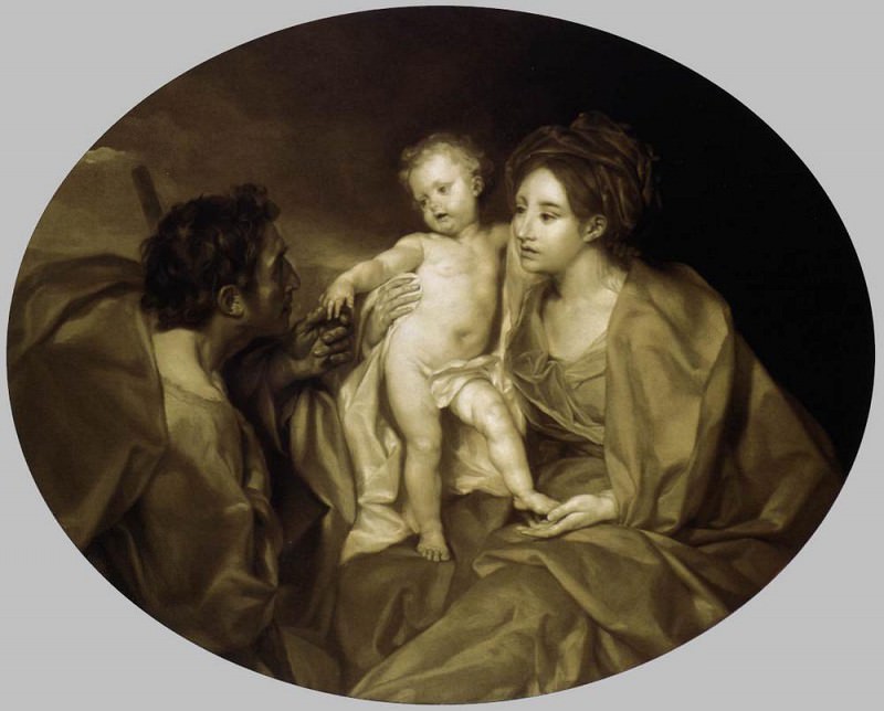 The Holy Family. Anton Raphael Mengs