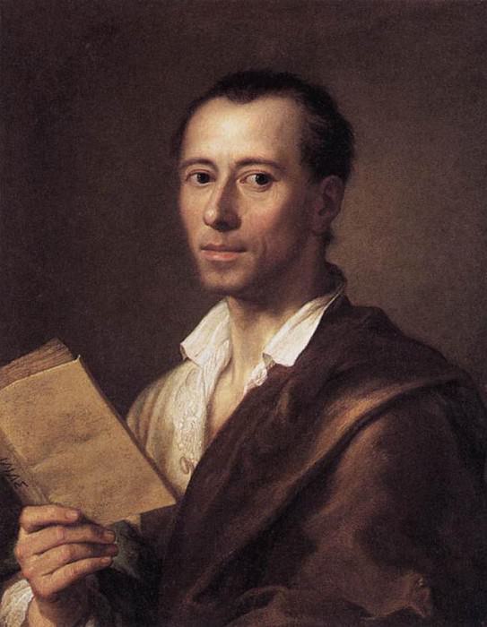 Portrait Of Johann Joachim Winckelman. Anton Raphael Mengs