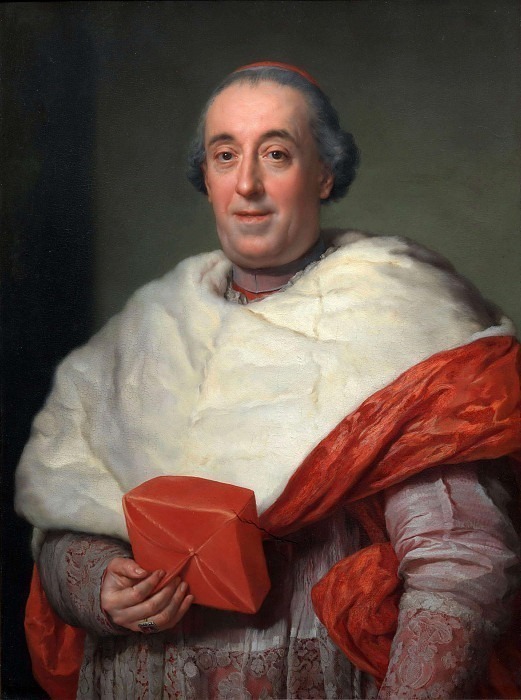 Portrait of Cardinal Zelada. Anton Raphael Mengs
