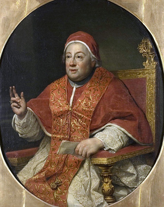 The Pope Clemens XIII. Anton Raphael Mengs