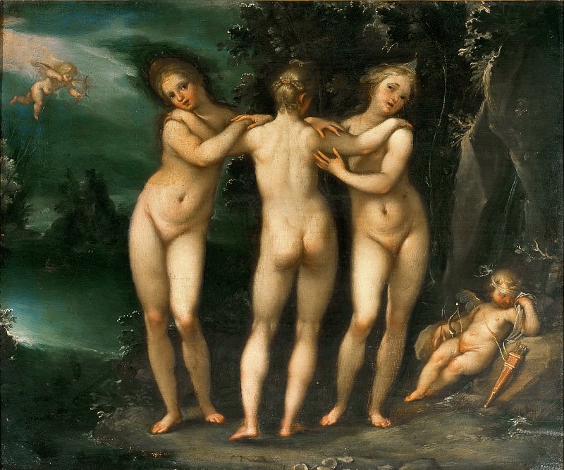 The Three Graces. Rutilio di Lorenzo Manetti