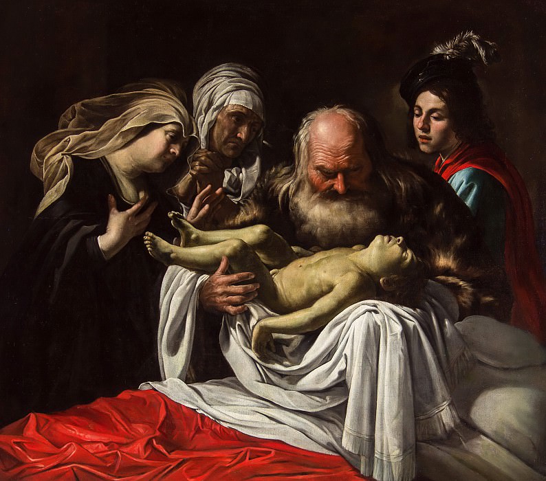 Elijah revives the Son of the Widow from Zarephath. Rutilio di Lorenzo Manetti
