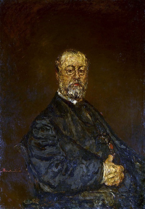 Portrait of Monsieur Rouland. Adolphe Joseph Thomas Monticelli