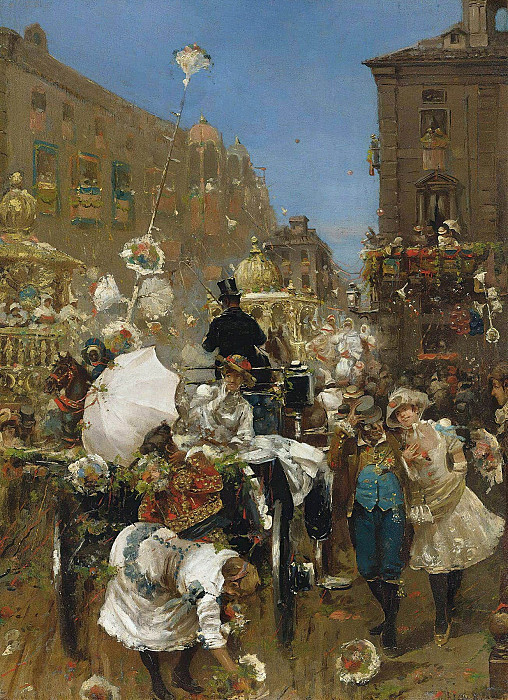 The Masked Course, Rome; Il Corso Mascherato, Rome. Daniel Hernández Morillo