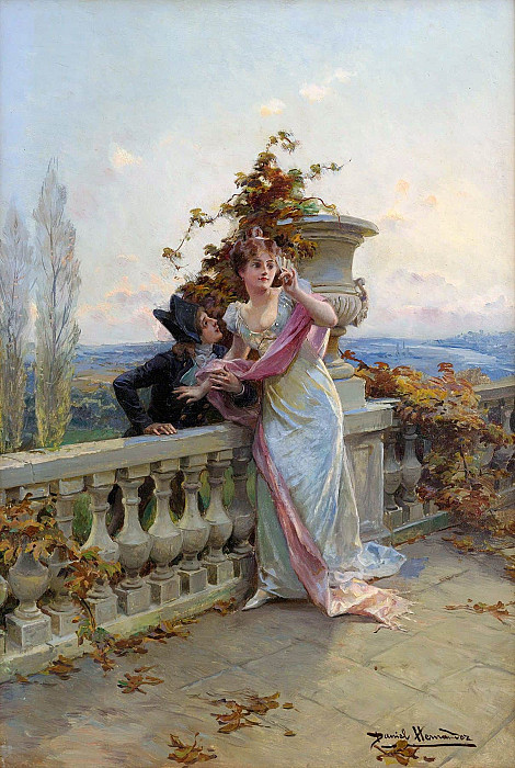 On The Balcony. Daniel Hernández Morillo