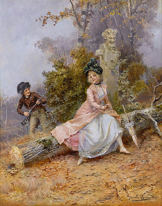 Lover’s tryst. Daniel Hernández Morillo