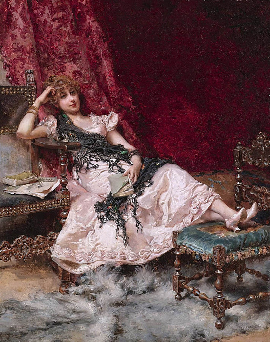 Daydreams; Mujer En Reposo. Daniel Hernández Morillo