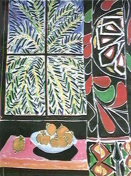 Интерьер с египетской шторой. Анри Матисс