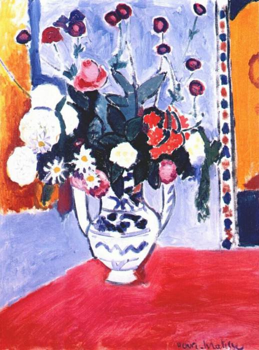 bouquet (2-handled vase) 1907. Henri Matisse