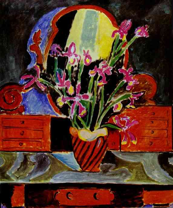 Vase of Irises. Henri Matisse