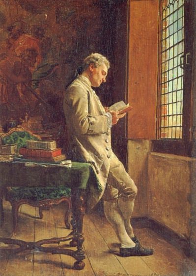 The Reader in White. Jean-Louis Ernest Meissonier