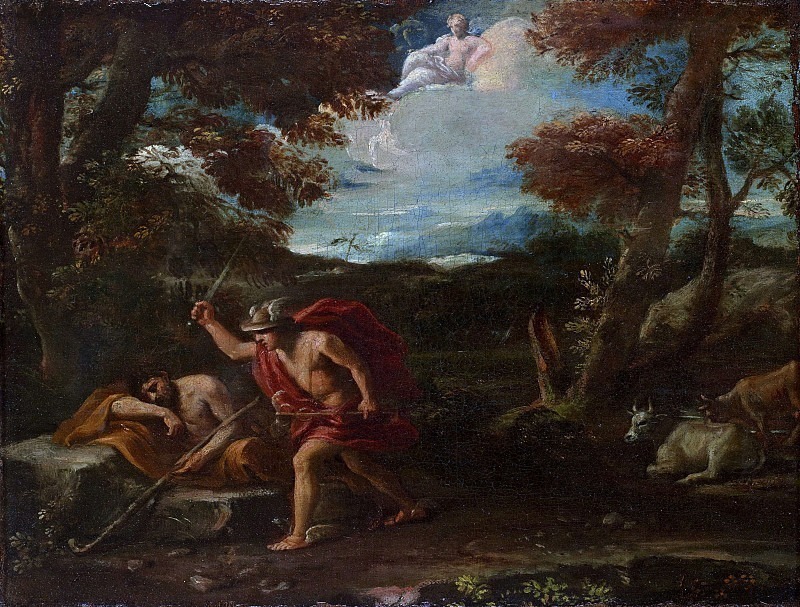 Меркурий и Аргус. Пьер Франческо Мола
