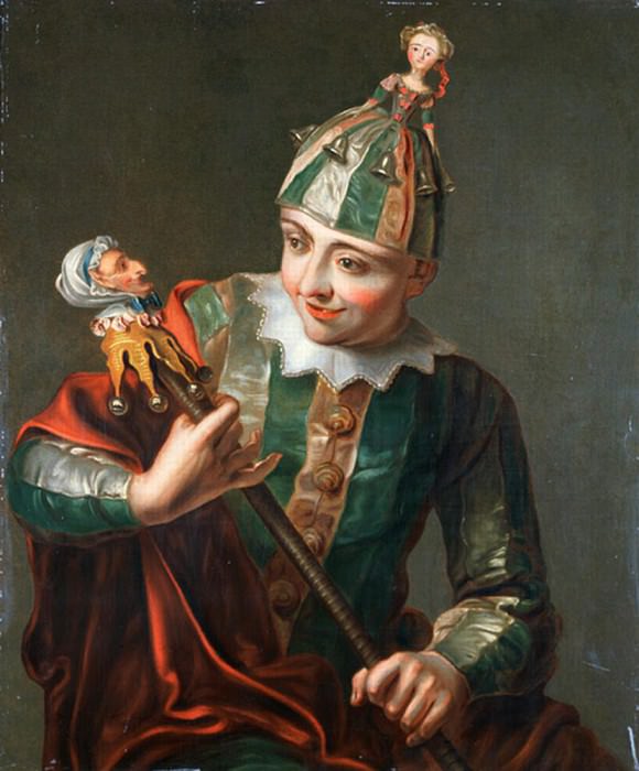 A Jester. Philippe Mercier