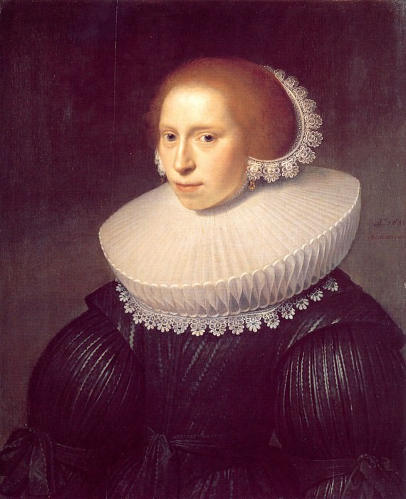 Portrait of a Young Woman. Michiel Jansz Van Miereveld