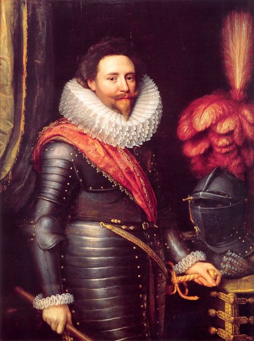 Portrait of Frederick Hendrick Prince of Orange Nassau. Michiel Jansz Van Miereveld