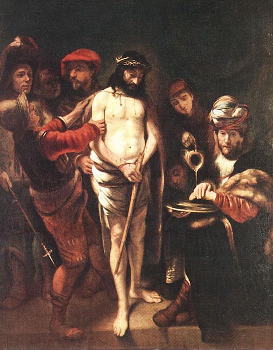 Christ before Pilate. Nicolaes Maes