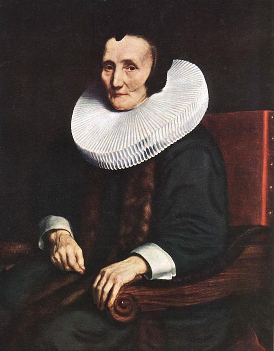 Portrait of Margaretha de Geer Wife of Jacob Trip. Nicolaes Maes