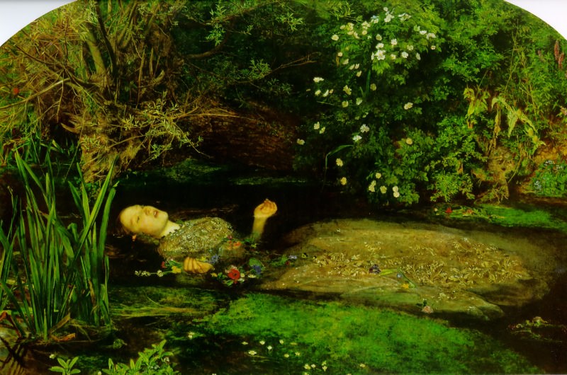 ophelia. John Everett Millais