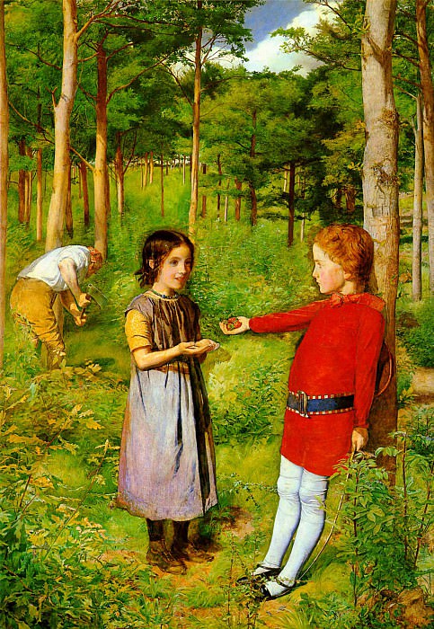hunters daughter. John Everett Millais