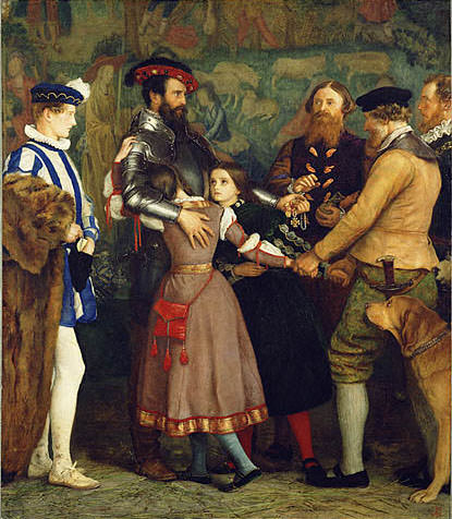 The Ransom. John Everett Millais
