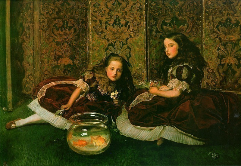 Leisure Hours. John Everett Millais