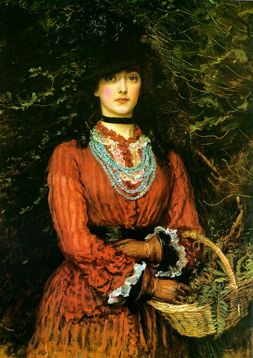 Miss Eveleen Tennant. John Everett Millais