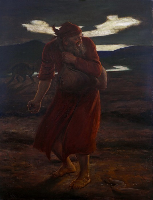 The Parable of the Tares. John Everett Millais