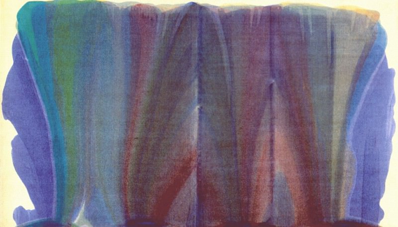 Голубая вуаль, 1959. Морис Луис