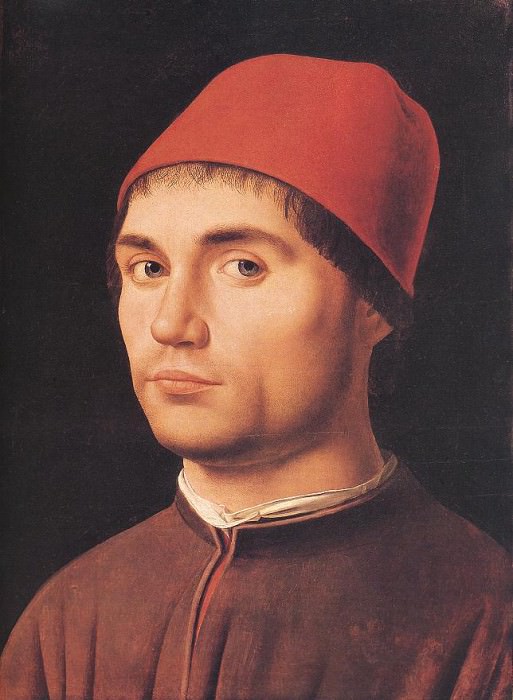 ПОРТРЕТ МУЖЧИНЫ, ОК.1475. Антонелло да Мессина