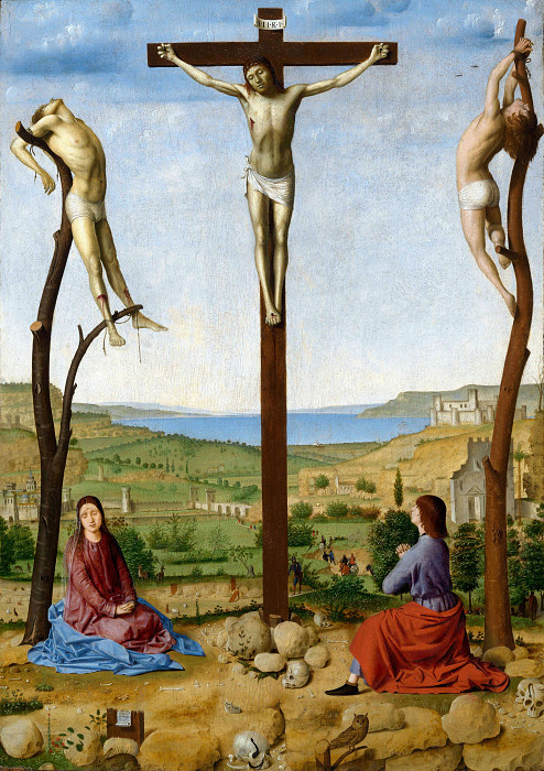 Crucifixion. Antonello da Messina