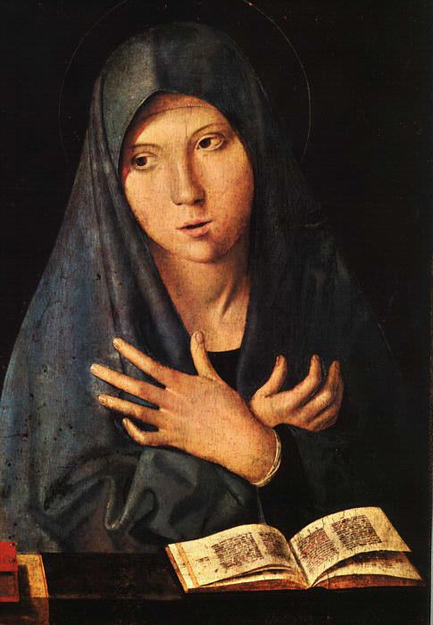 Virgin Of The Annunciation. Antonello da Messina