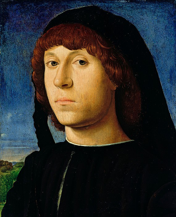 Антонелло да Мессина - Портрет молодого человека. Антонелло да Мессина (Portrait of a Young Man)