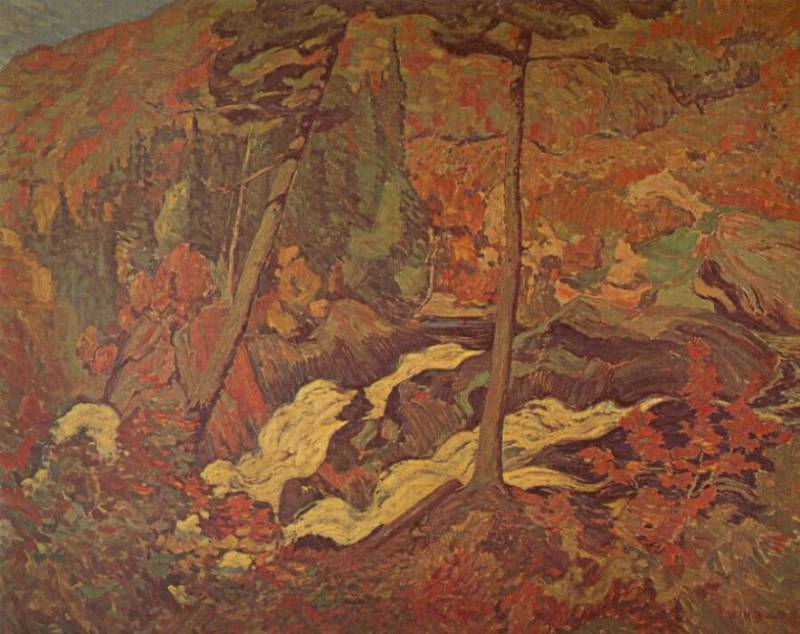Необузданная река, 1919. Джеймс Эдуард Херви Макдональд