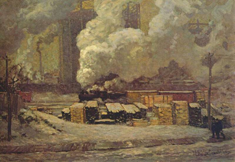 Железные дороги и перевозка грузов, 1912. Джеймс Эдуард Херви Макдональд